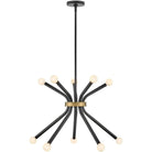 Lark - Axton LED Chandelier - 83855BK - Canada Light Shop