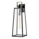 Lark - Hugh Outdoor Wall Mount - 82005BK - Canada Light Shop