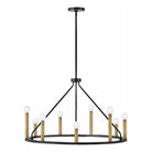 Lark - Lazlo Chandelier - 83158BK - Canada Light Shop