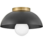 Lark - Stu LED Flush Mount - 83301BK - Canada Light Shop