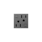 Legrand - adorne® 15A Tamper-Resistant Self-Test GFCI Outlet - Plus-Size - AGFTR2153M4 - Canada Light Shop