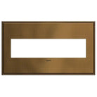 Legrand - adorne® Cast Metal Four-Gang Screwless Wall Plate - AWC4GCOF4 - Canada Light Shop
