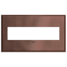 Legrand - adorne® Cast Metal Four-Gang Screwless Wall Plate - AWC4GMAC4 - Canada Light Shop