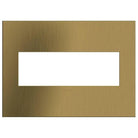 Legrand - adorne® Cast Metal Three-Gang Screwless Wall Plate - AWC3GBSB4 - Canada Light Shop