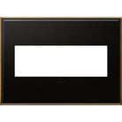 Legrand - adorne® Cast Metal Three-Gang Screwless Wall Plate - AWC3GOB4 - Canada Light Shop