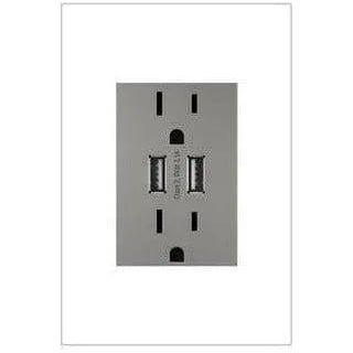 Legrand - adorne® Dual-USB Outlet - ARTRUSB153M4 - Canada Light Shop