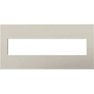 Legrand - adorne® Plastic Five-Gang Screwless Wall Plate - AWP5GGG1 - Canada Light Shop