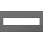 Legrand - adorne® Plastic Five-Gang Screwless Wall Plate - AWP5GMG1 - Canada Light Shop