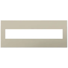 Legrand - adorne® Plastic Six-Gang Screwless Wall Plate - AWP6GTM1 - Canada Light Shop