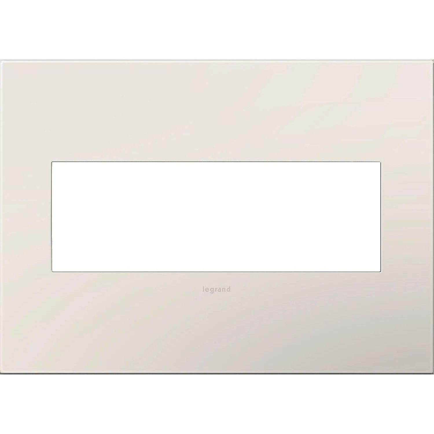 Legrand - adorne® Plastic Three-Gang Screwless Wall Plate - AWP3GLA4 - Canada Light Shop