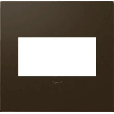 Legrand - adorne® Plastic Two-Gang Screwless Wall Plate - AWP2GBR4 - Canada Light Shop