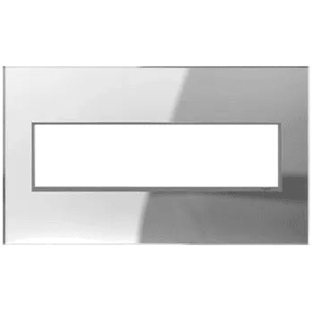 Legrand - adorne® Real Materials Four-Gang Screwless Wall Plate - AWM4GMR1 - Canada Light Shop