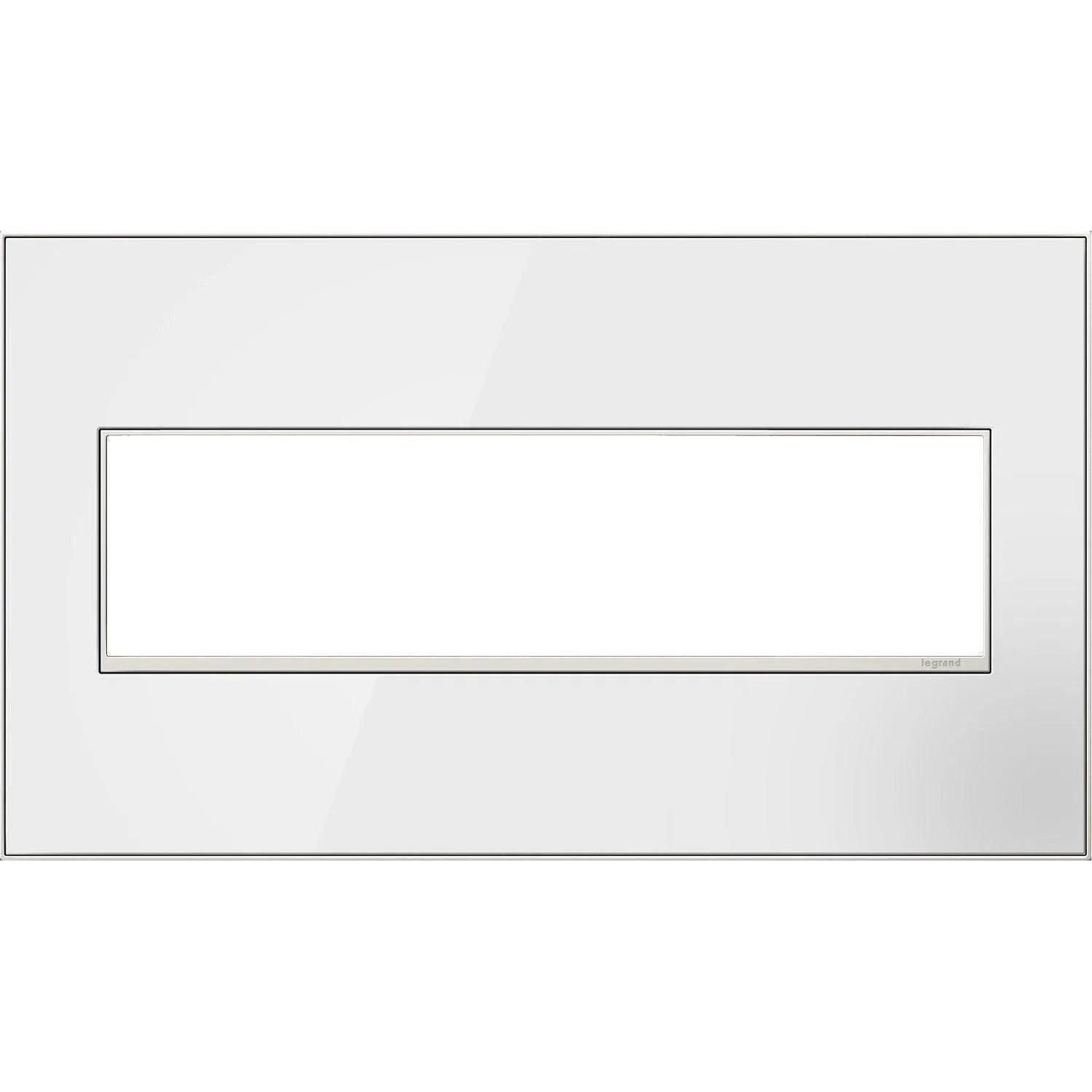 Legrand - adorne® Real Materials Four-Gang Screwless Wall Plate - AWM4GMW4 - Canada Light Shop