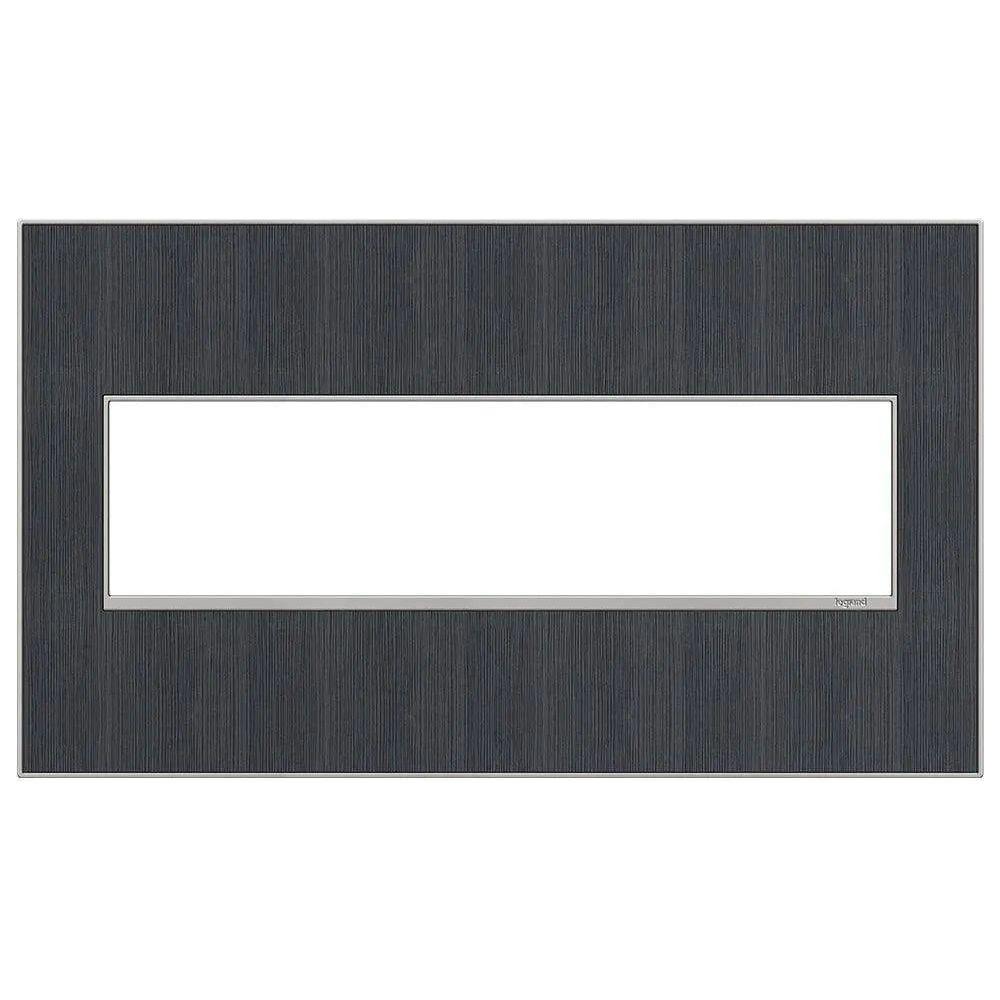 Legrand - adorne® Real Materials Four-Gang Screwless Wall Plate - AWM4GRG4 - Canada Light Shop