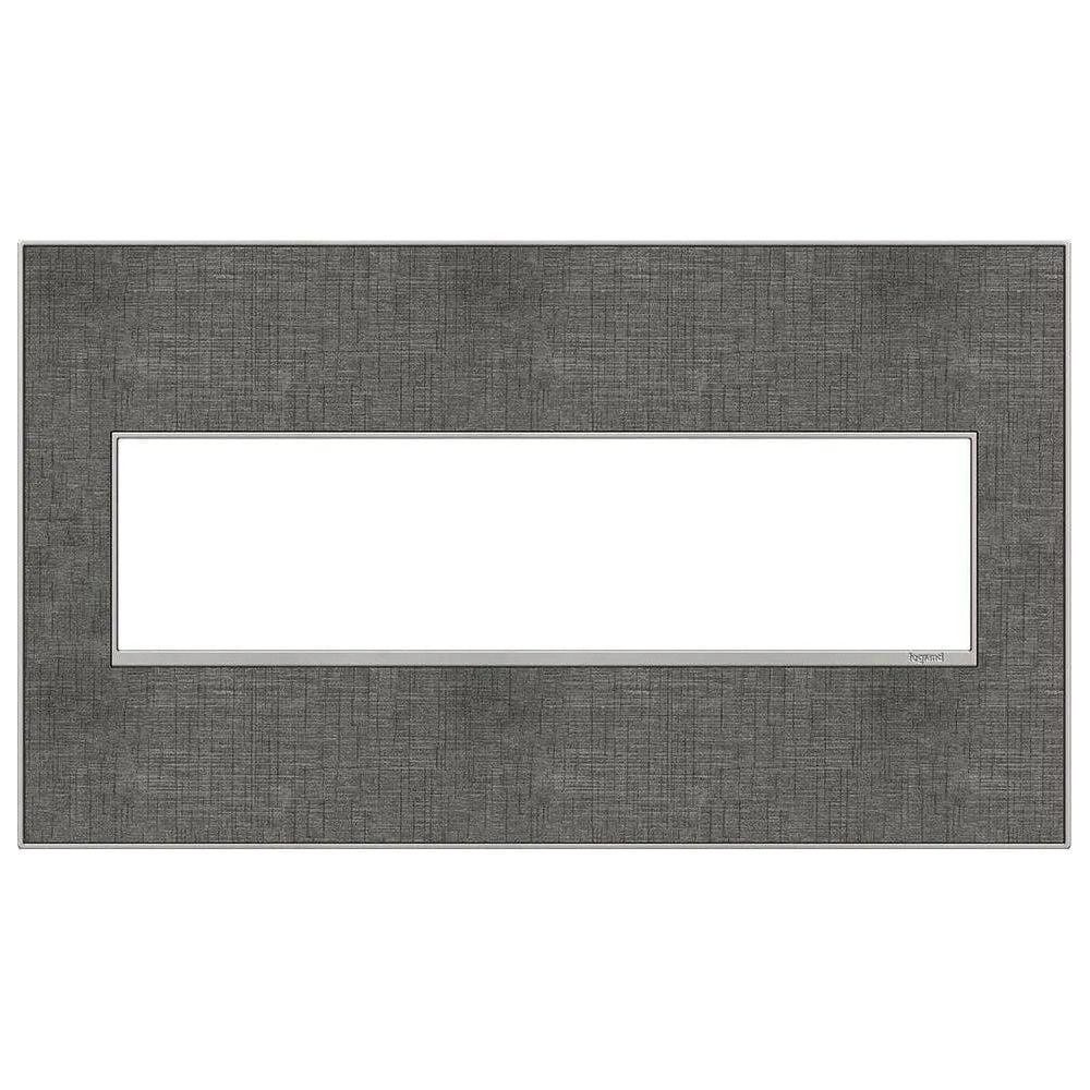 Legrand - adorne® Real Materials Four-Gang Screwless Wall Plate - AWM4GSL4 - Canada Light Shop