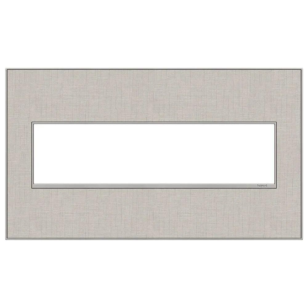 Legrand - adorne® Real Materials Four-Gang Screwless Wall Plate - AWM4GTL4 - Canada Light Shop