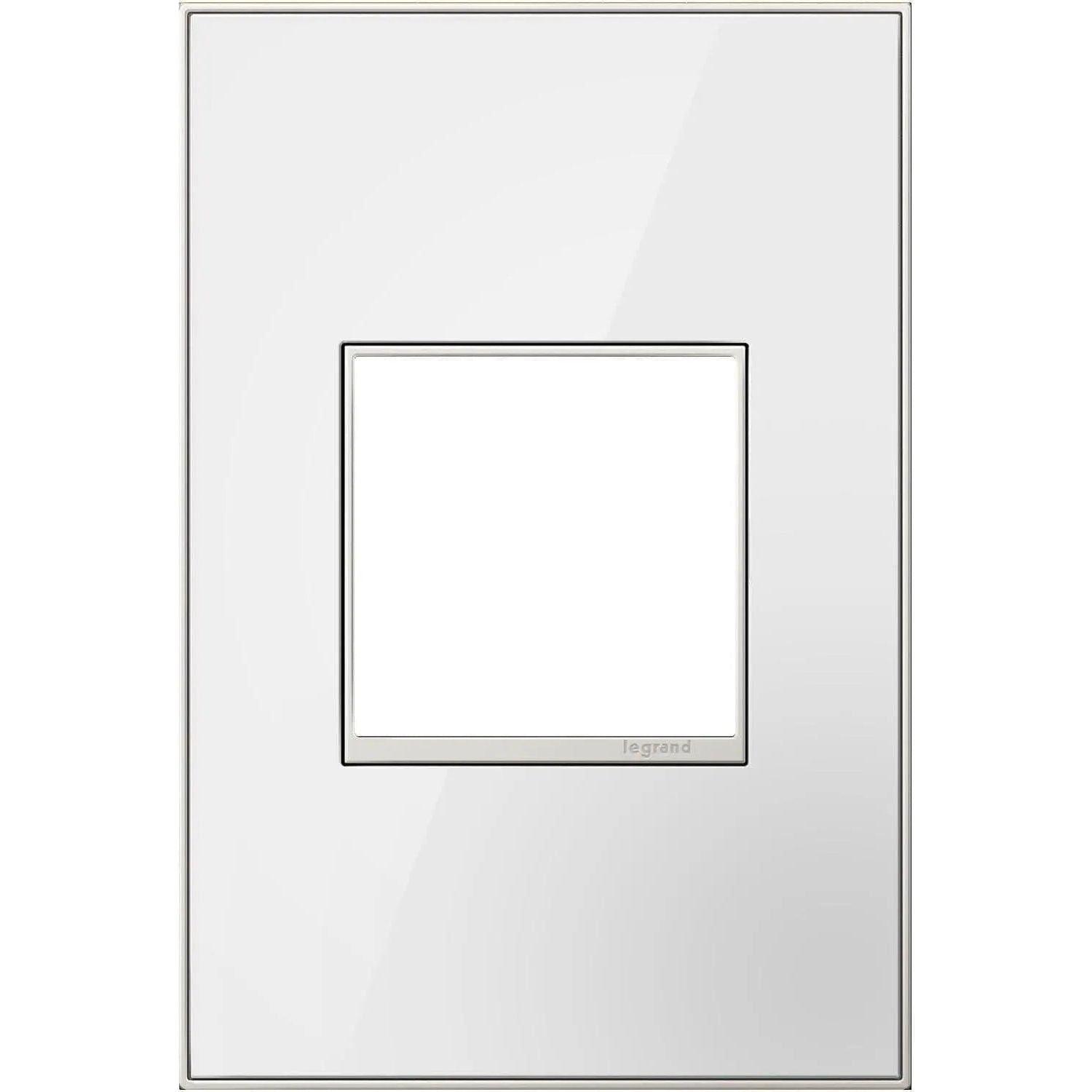 Legrand - adorne® Real Materials One-Gang Screwless Wall Plate - AWM1G2MW4 - Canada Light Shop