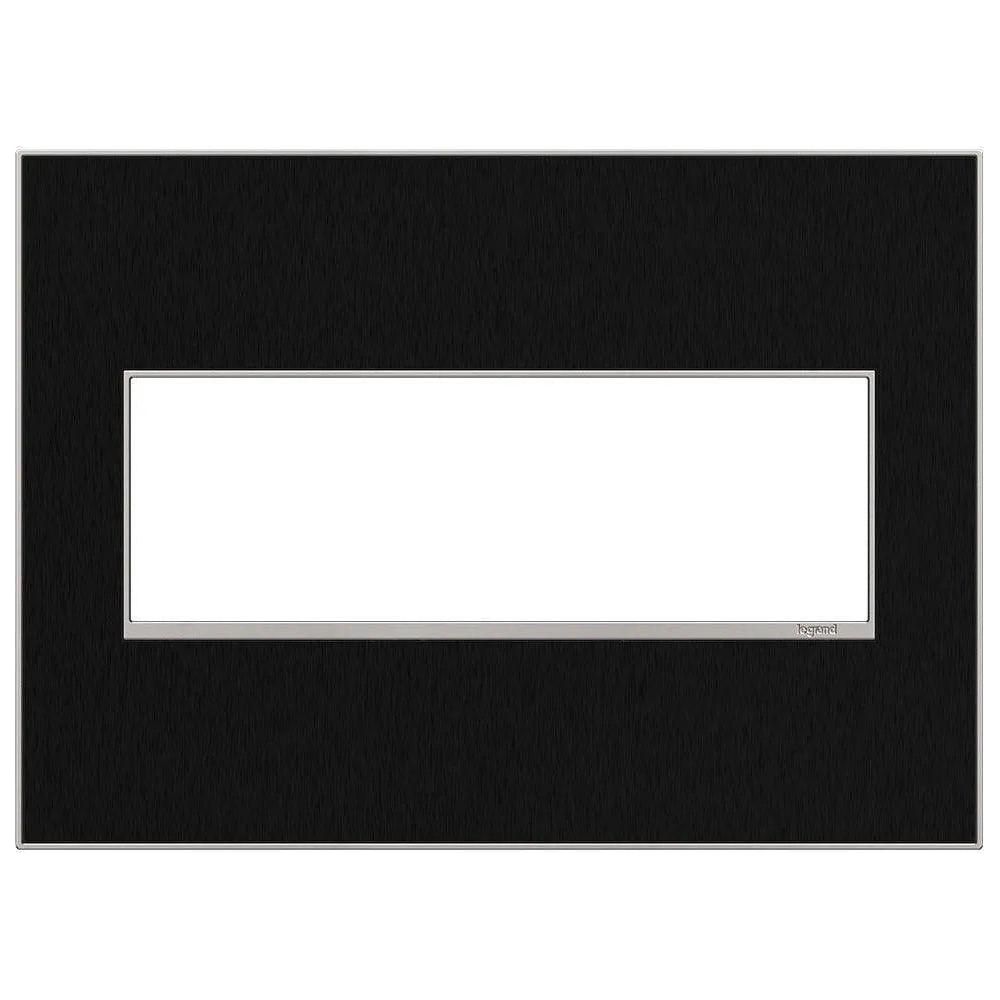 Legrand - adorne® Real Materials Three-Gang Screwless Wall Plate - AWM3GBLS4 - Canada Light Shop