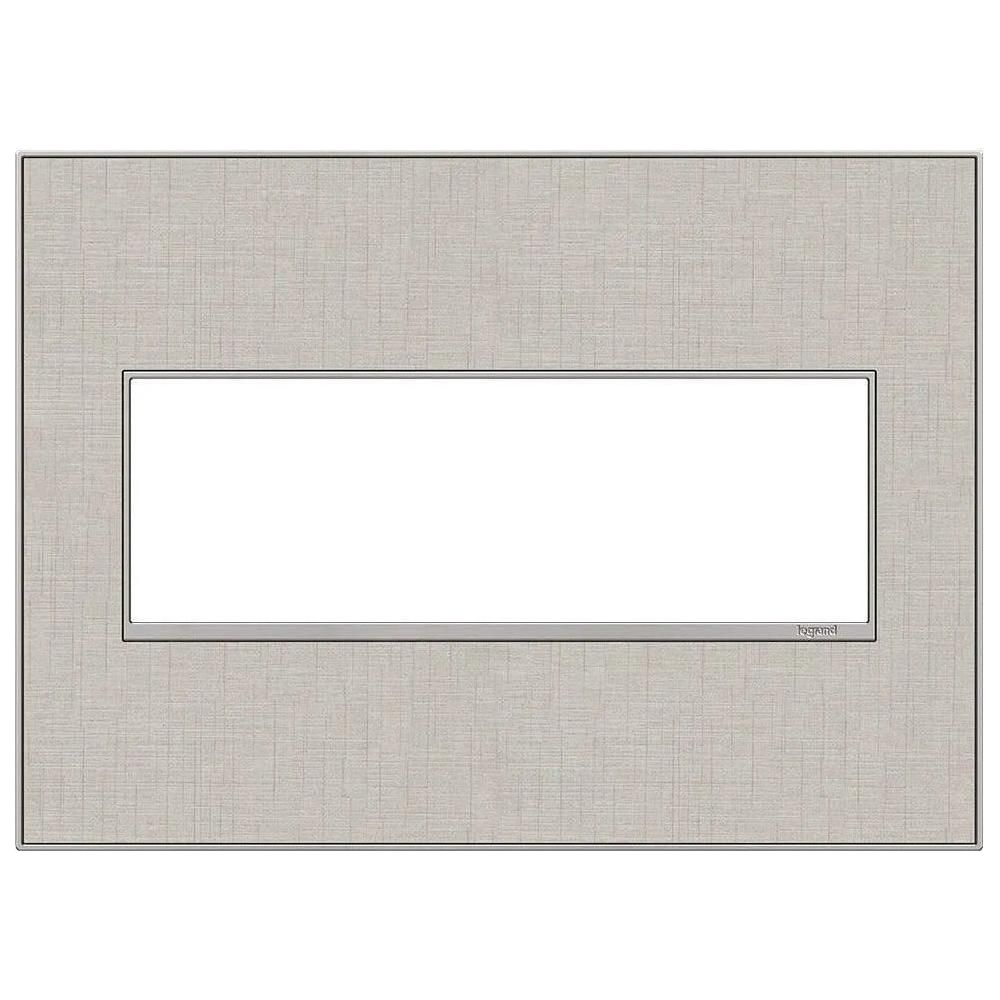 Legrand - adorne® Real Materials Three-Gang Screwless Wall Plate - AWM3GTL4 - Canada Light Shop