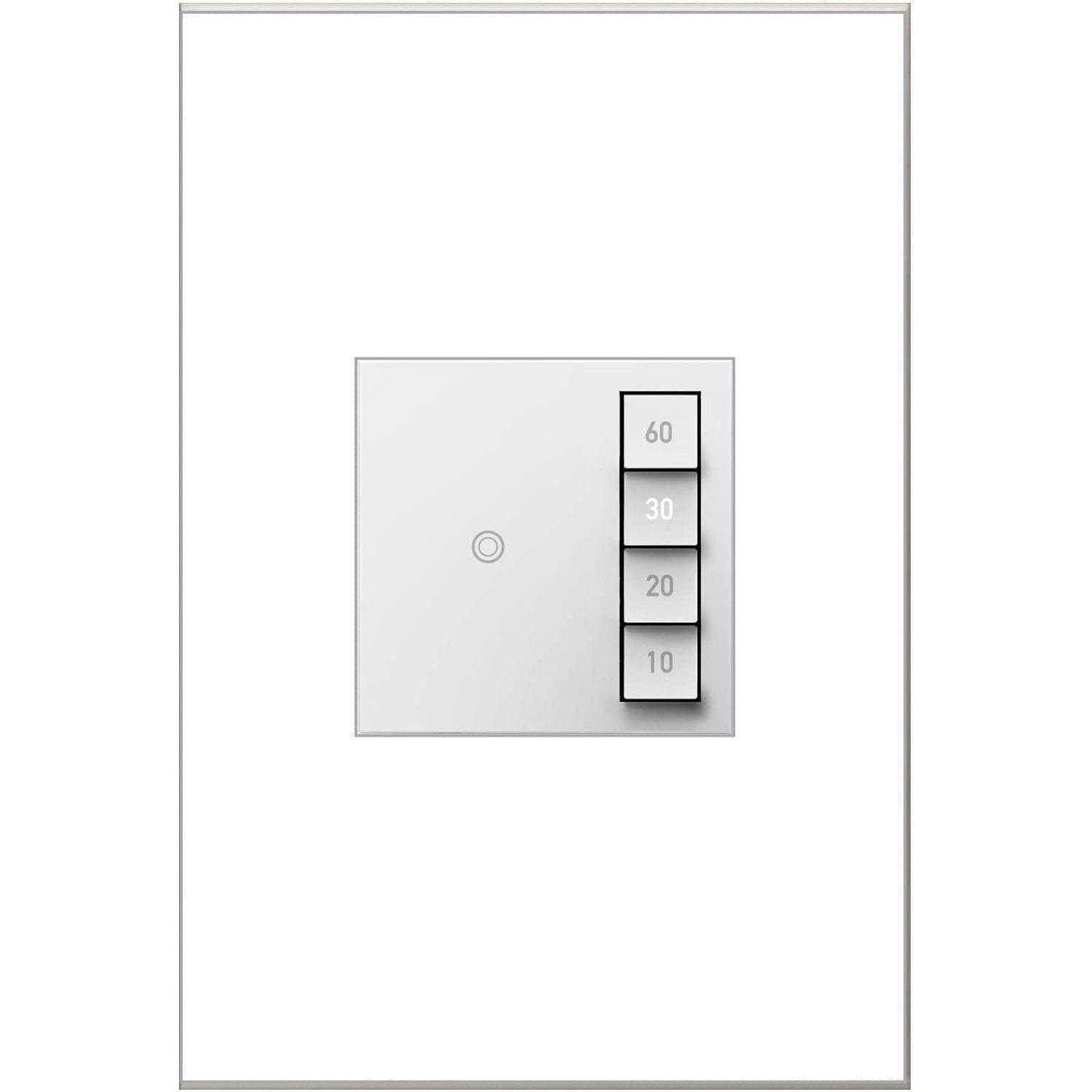 Legrand - adorne® Timer Switch - Manual On/Timed Off - ASTM2W2 - Canada Light Shop