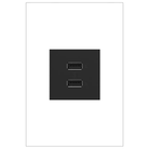 Legrand - adorne® Ultra-Fast USB Type A/A Outlet - ARUSB2AA6G4 - Canada Light Shop