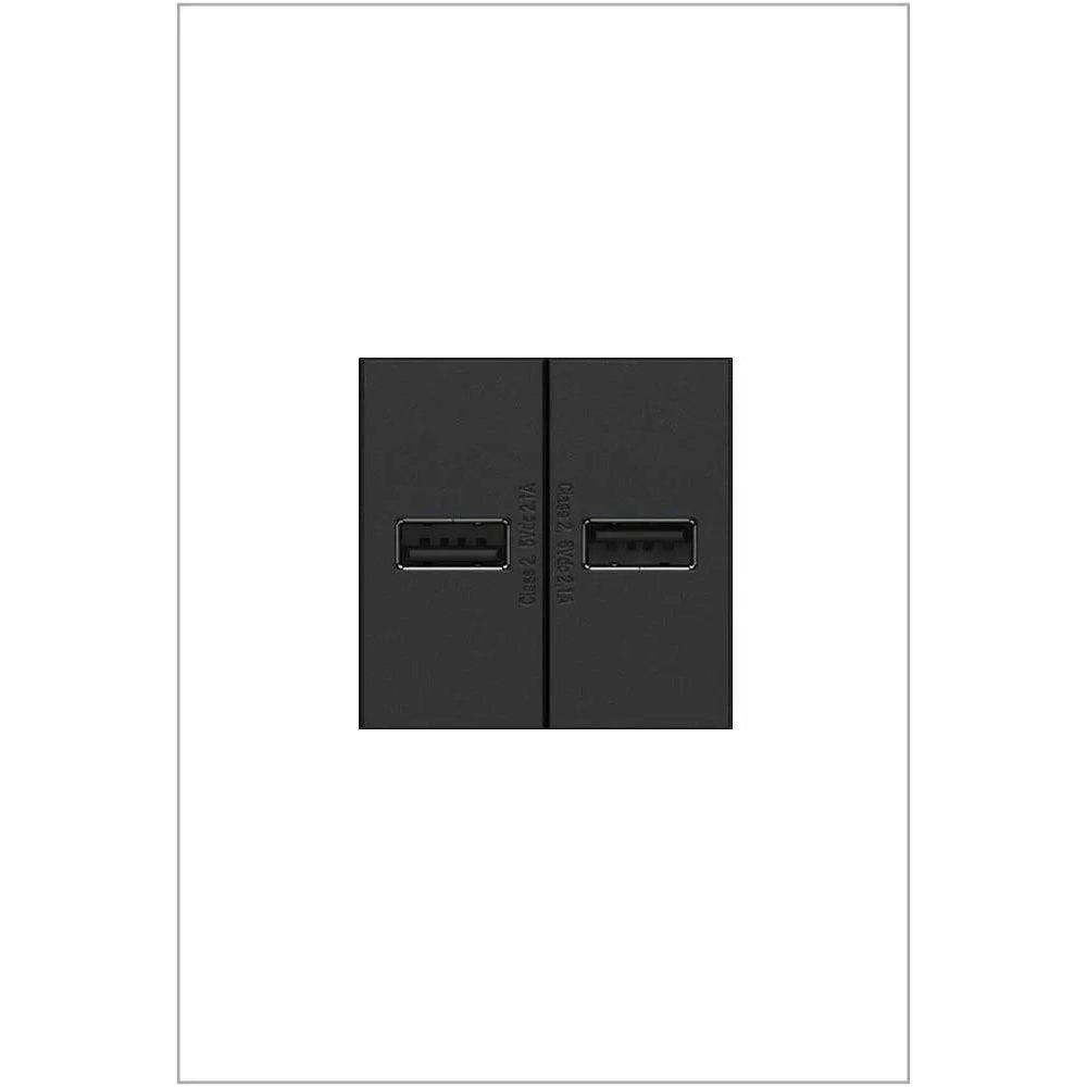 Legrand - adorne® USB Outlet - Half-Size - ARUSBG4 - Canada Light Shop