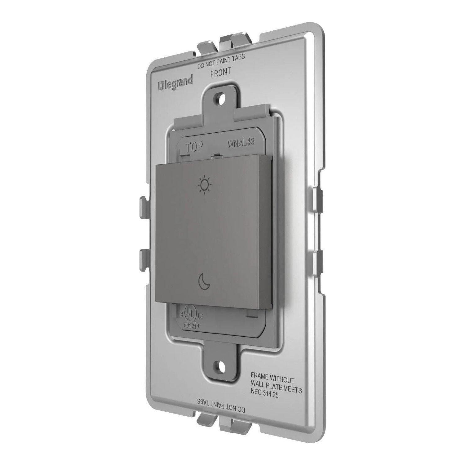 Legrand - adorne® Wake Sleep Wireless Smart Switch with Netatmo - WNAL43M1 - Canada Light Shop