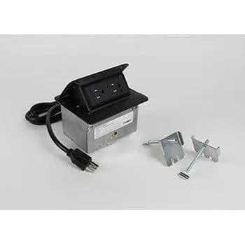 Legrand - Cord Ended DeQuorum™ Single-Flip Up Unit - DQFP15BK - Canada Light Shop