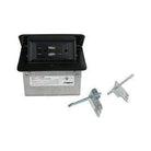 Legrand - Field Wired DeQuorum Single Flip Up Unit With USB - DQFF15UBK - Canada Light Shop