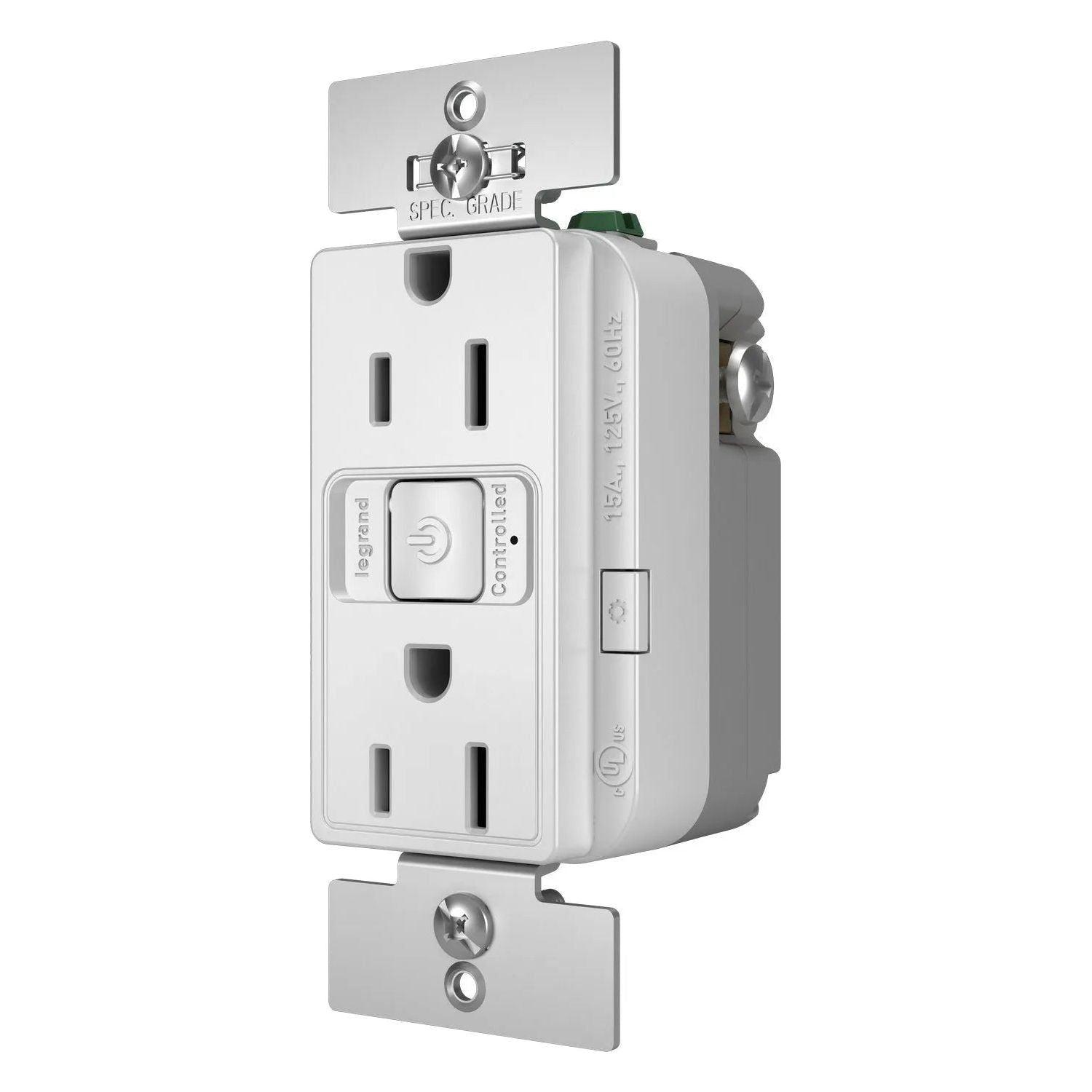 Legrand Radiant - 15A Outlet with Netatmo - WNRR15WH - Canada Light Shop