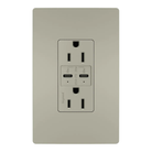Legrand Radiant - radiant® 15A Tamper Resistant Ultra Fast PLUS Power Delivery USB Type C/C Outlet - R26USBPDNICC6 - Canada Light Shop