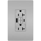 Legrand Radiant - radiant® 20A Tamper Resistant Outdoor Self Test GFCI USB Type A/C Outlet - 2097TRWRUSBACGRY - Canada Light Shop