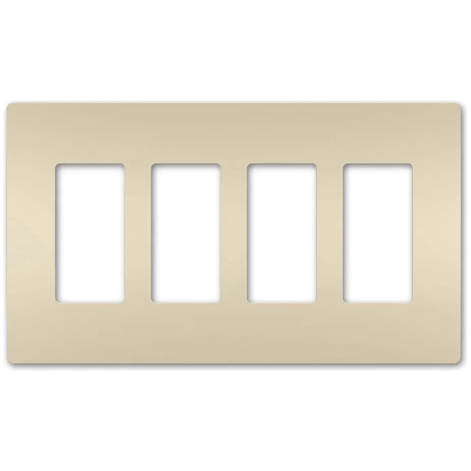 Legrand Radiant - radiant® Four-Gang Screwless Wall Plate - RWP264LA - Canada Light Shop