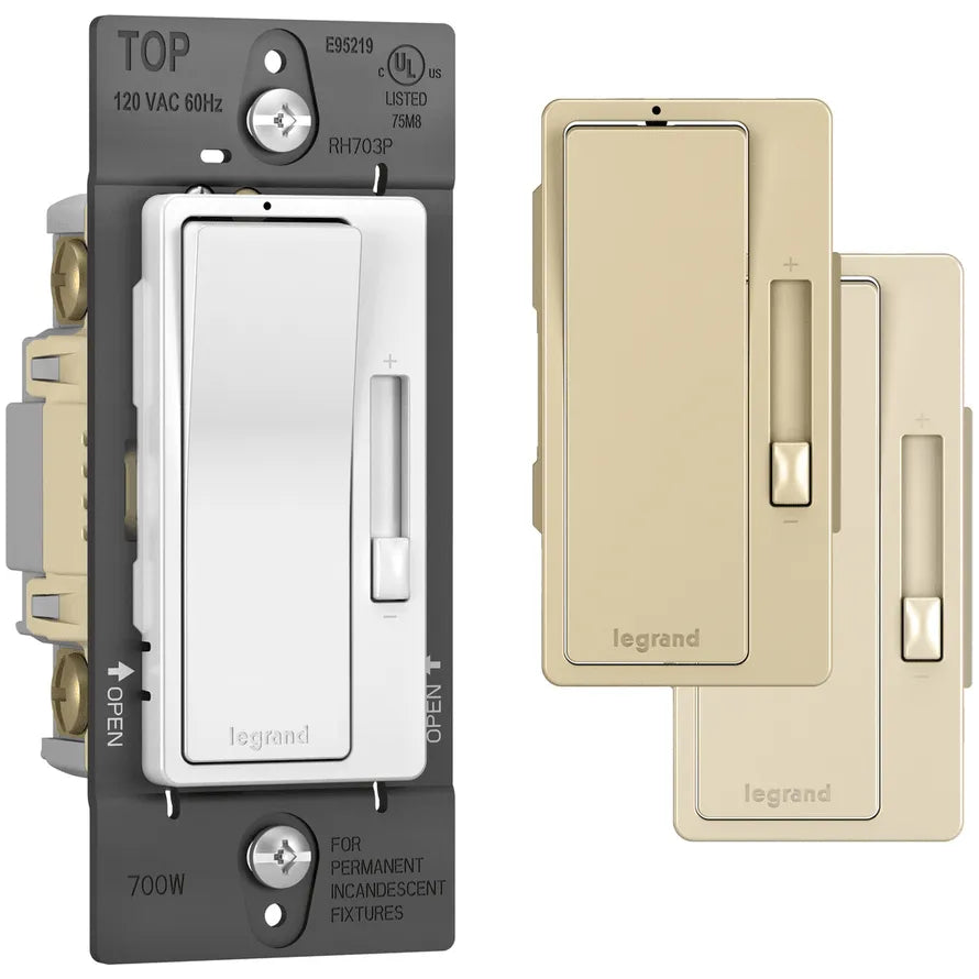 Legrand Radiant - radiant® Incandescent Pole/3-Way Dimmer - RH703PTC - Canada Light Shop