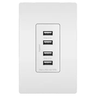 Legrand Radiant - radiant® Quad USB Charger - TM8USB4WCC6 - Canada Light Shop