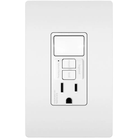Legrand Radiant - radiant® Single Pole Switch with Tamper Resistant Self Test GFCI Outlet - 1597SWTTRWCCD4 - Canada Light Shop