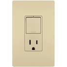 Legrand Radiant - radiant® Single Pole/3-Way Switch with 15A Tamper-Resistant Outlet - RCD38TRI - Canada Light Shop