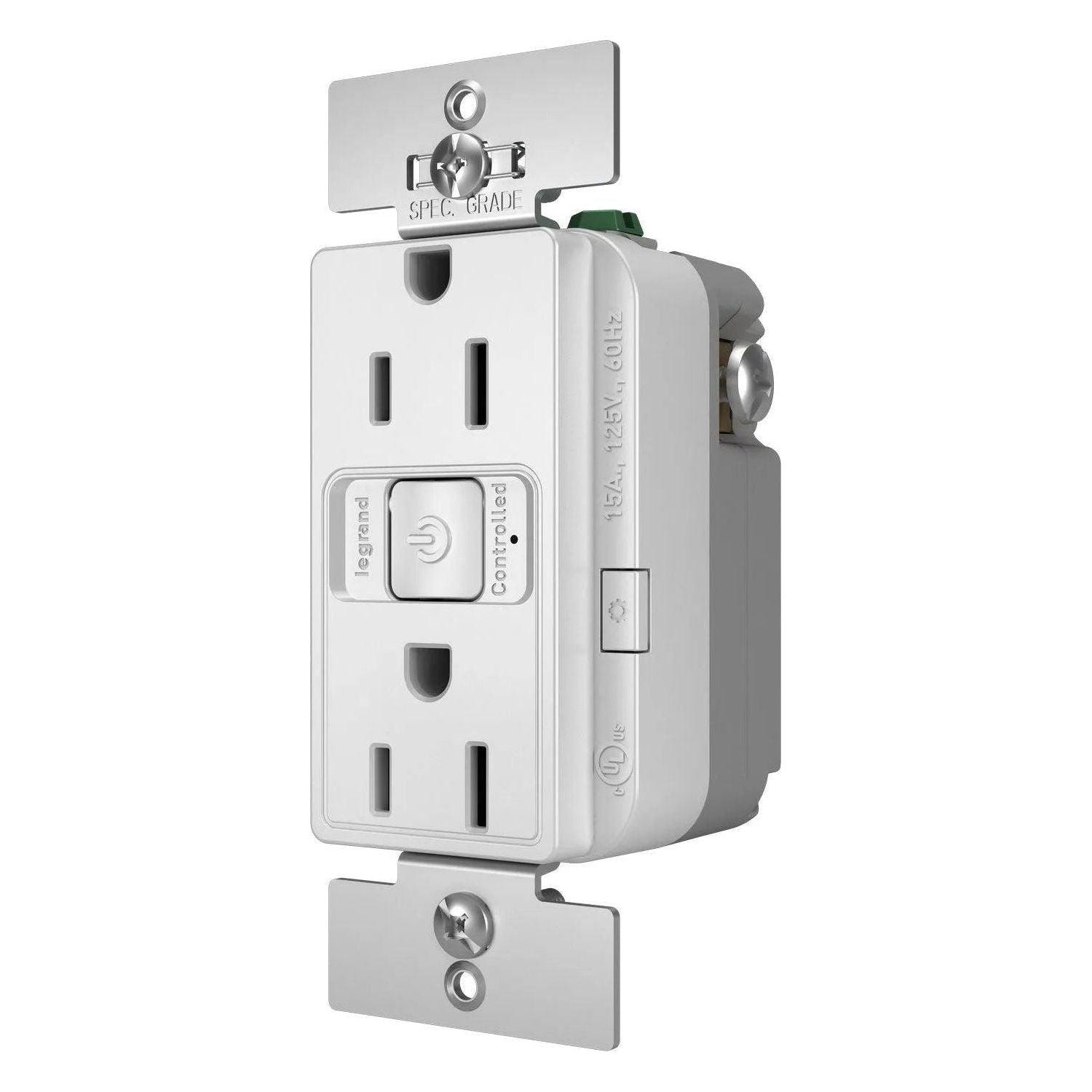 Legrand Radiant - radiant® Smart 15A Outlet with Netatmo - WNRR15WH - Canada Light Shop