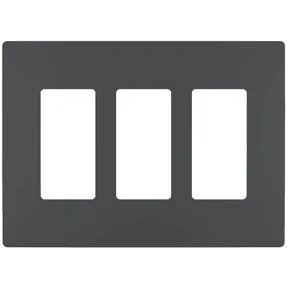Legrand Radiant - radiant® Three-Gang Screwless Wall Plate - RWP263GCC6 - Canada Light Shop