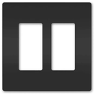 Legrand Radiant - radiant® Two-Gang Screwless Wall Plate - RWP262BK - Canada Light Shop