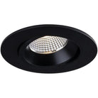 Liteline - LUNA 3.5 Round Regressed Gimbal - RA35-12RG-90BK - Canada Light Shop