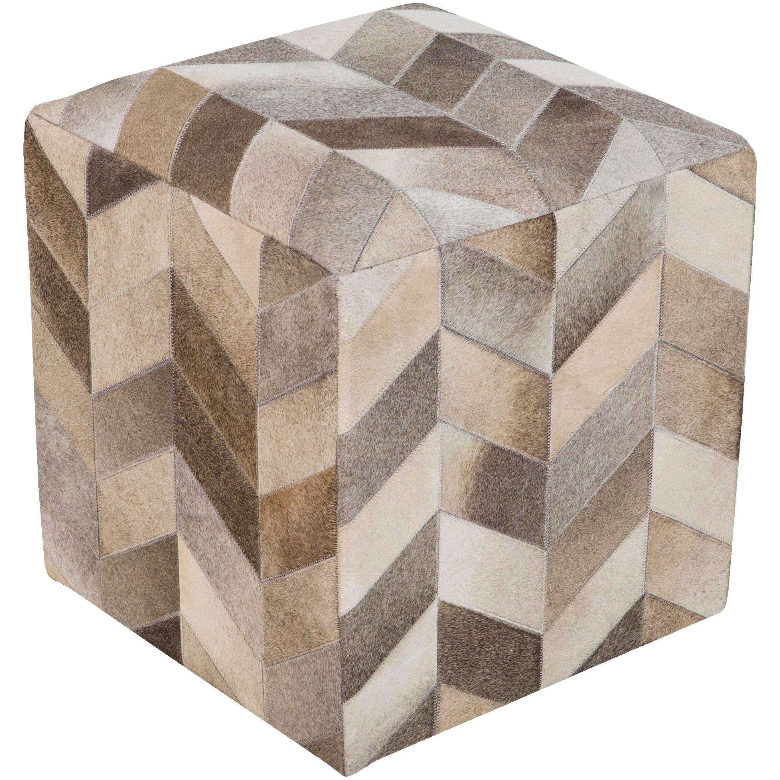 Surya - Appalachian Ottoman - POUF-237 - Canada Light Shop