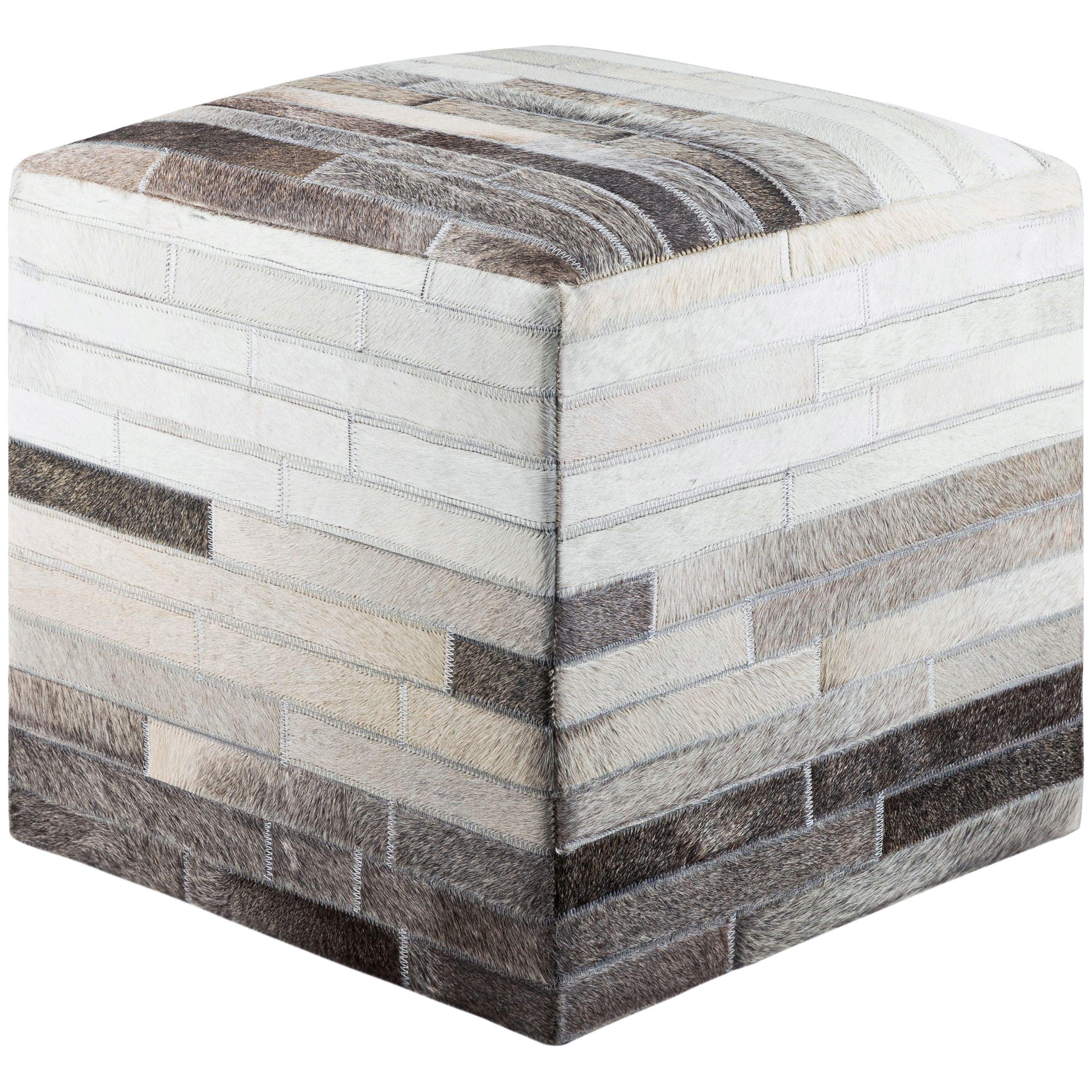 Surya - Appalachian Ottoman - POUF-237 - Canada Light Shop