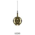 Lodes - Sky-Fall Round Suspension Lamps - 14824 7127U - Canada Light Shop