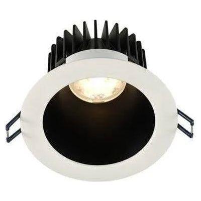 Lotus LED Lights - 4" Round Deep Regressed LED Recessed Light - LD4R-27K-4R-BR-WT - Canada Light Shop