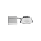Lotus LED Lights - 4" Round Regressed LED Recessed Light - LL4RR-27K-BK - Canada Light Shop