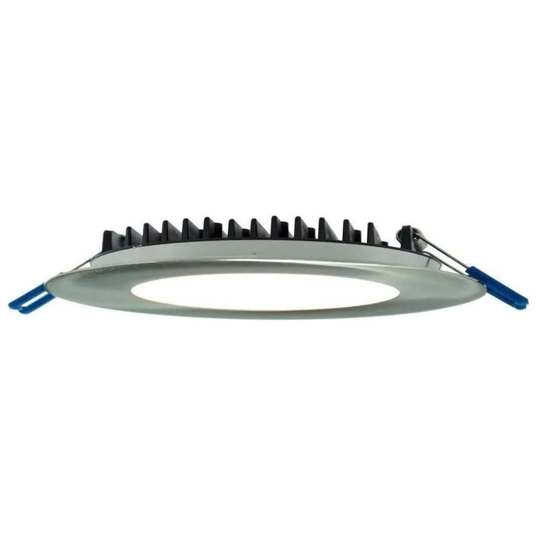 Lotus LED Lights - 4" Round Slim 12W LED Recessed Light - LY41RCD/30K/BN - Canada Light Shop