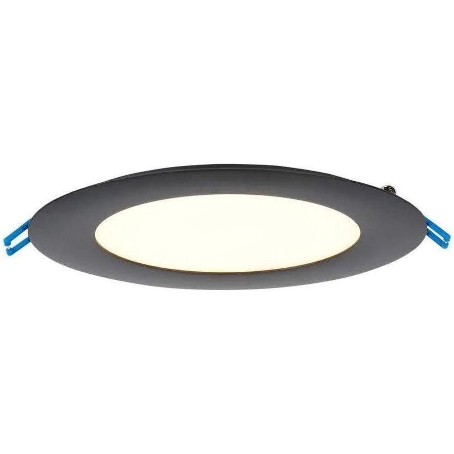 Lotus LED Lights - 6" Round Economy Recessed Light - LB6R/30K/BK - Canada Light Shop