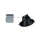 Lotus LED Lights - 6" Round Regressed Sloped Ceiling Gimbal LED Recessed Light - LRG6-27K-6RSL-BK - Canada Light Shop