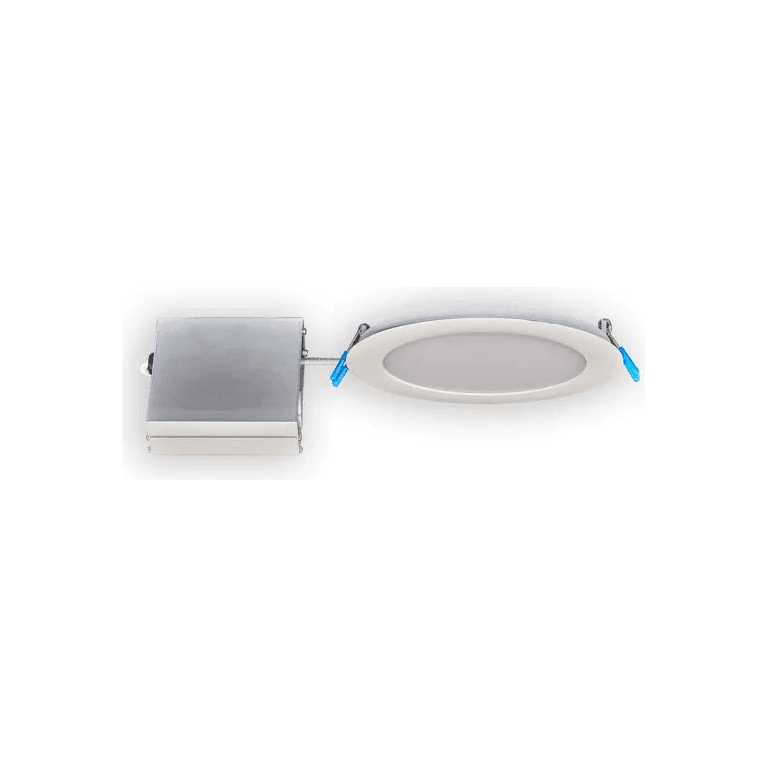 Lotus LED Lights - 6" Round Super Thin Original 12W LED Recessed Light - LY6RCS/30K/WH - Canada Light Shop